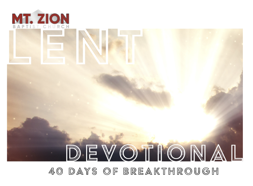 Lent Devotional 2025